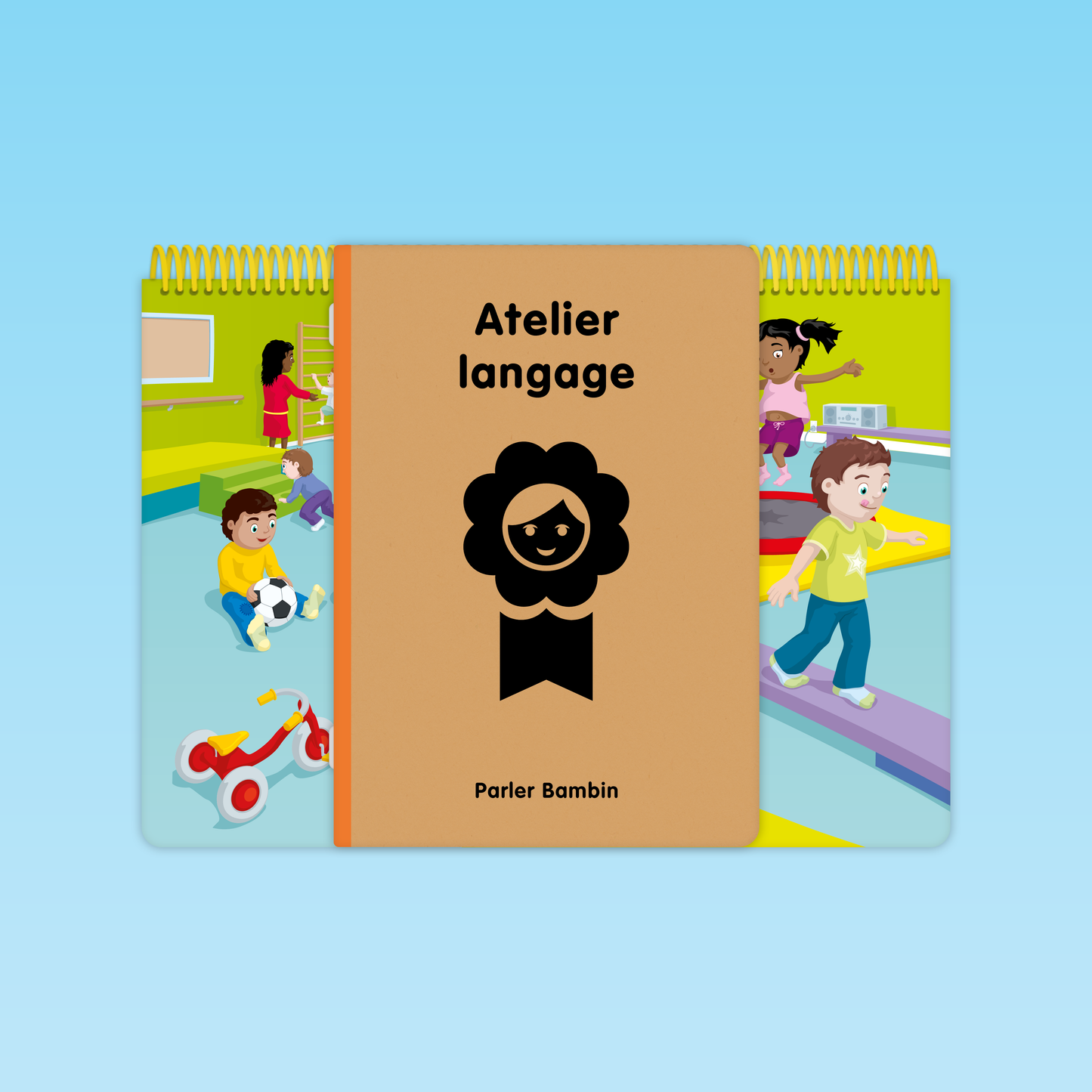 couverture du livret Atelier langage du programme Parler Bambin pour les écoles