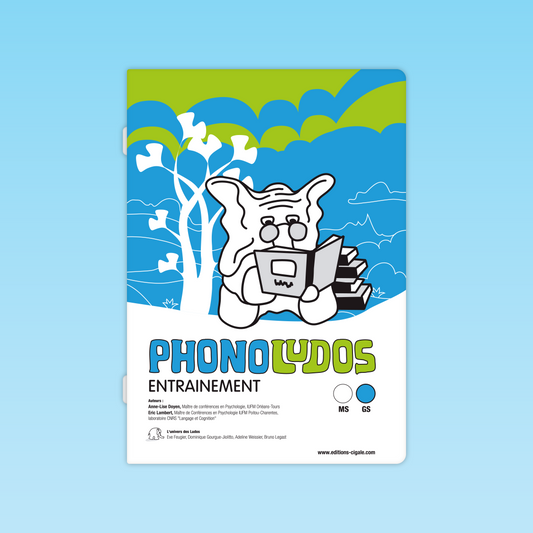 Couverture du livre Phonoludos GS pour l’entraînement à la conscience phonologique en maternelle