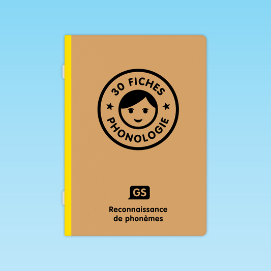 couverture du fichier 30 fiches GS pour la reconnaissance des phonèmes en maternelle