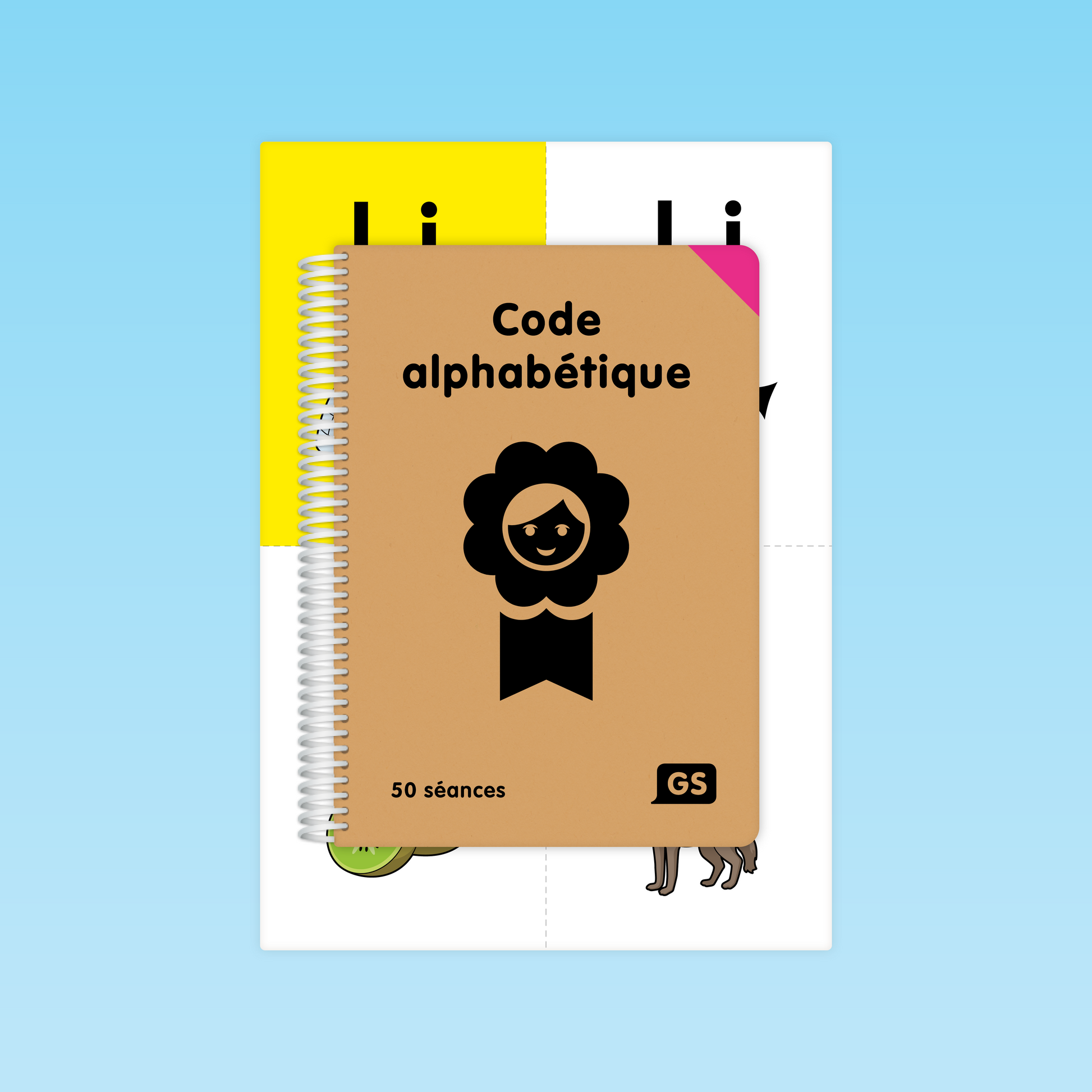 couverture du guide « Code alphabétique » pour grande section (GS)