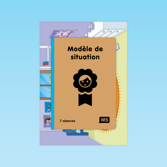 couverture du guide Modèle de situation MS avec pictogramme médaille noire