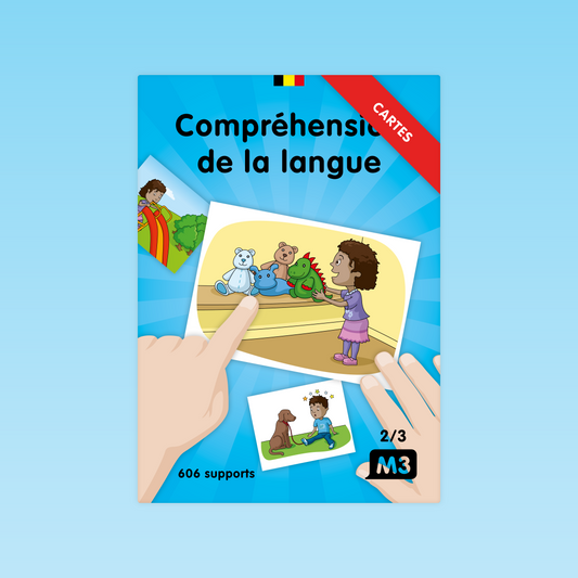 couverture du kit supports de compréhension de la langue orale pour la maternelle M3