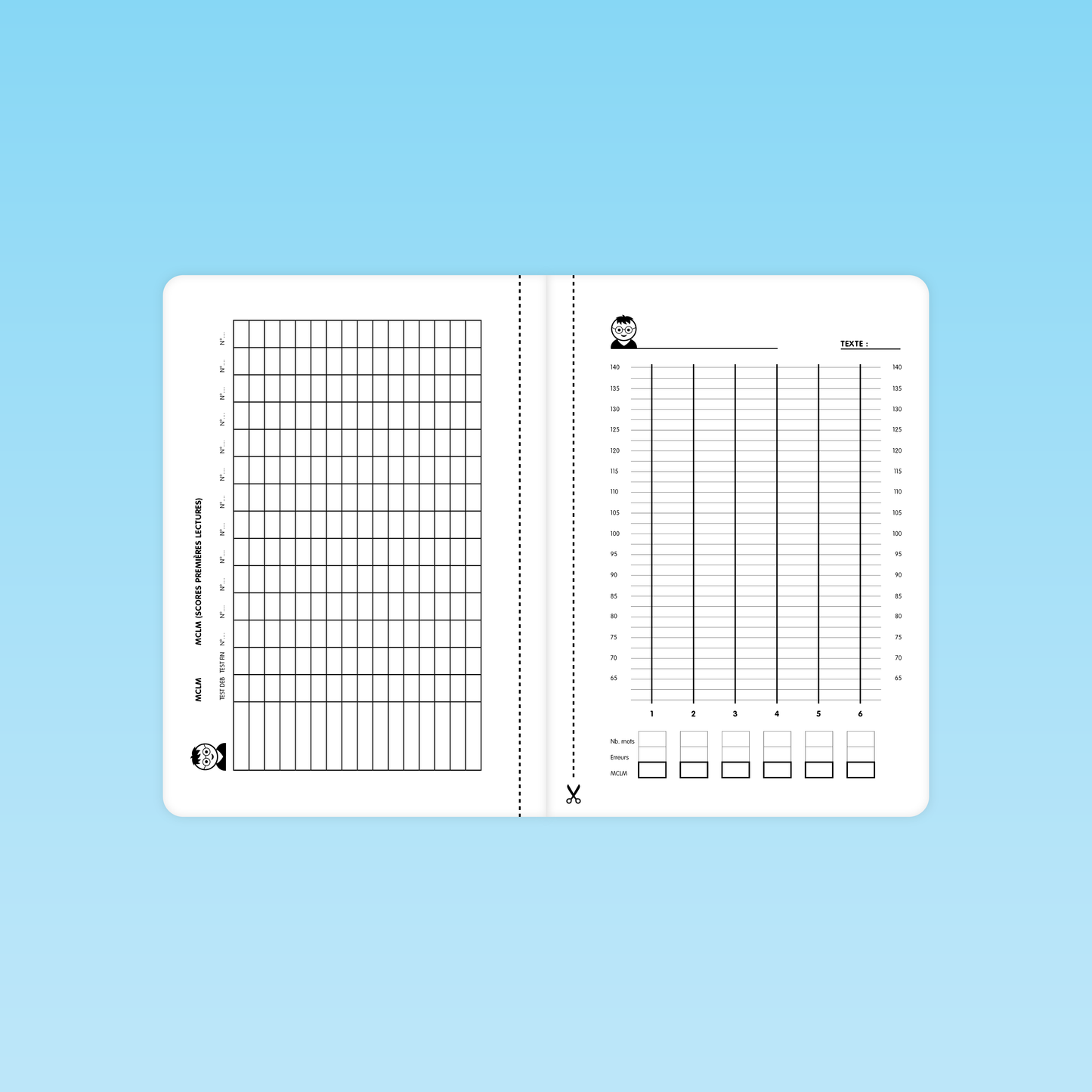Grille de suivi de la lecture pour les élèves en fluence CP CE