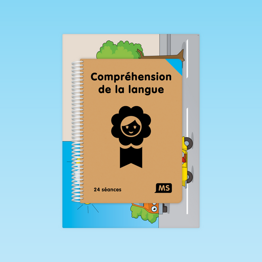 couverture du guide « Compréhension de la langue » pour moyenne section