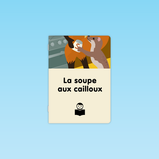Couverture du livre élève La soupe aux cailloux pour la Grande Section des Éditions Cigale