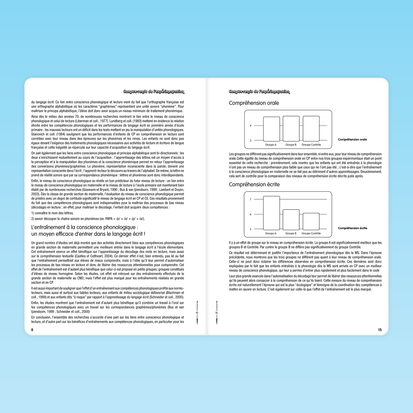 présentation de l’expérimentation des 24 séances Phonoludos en moyenne section