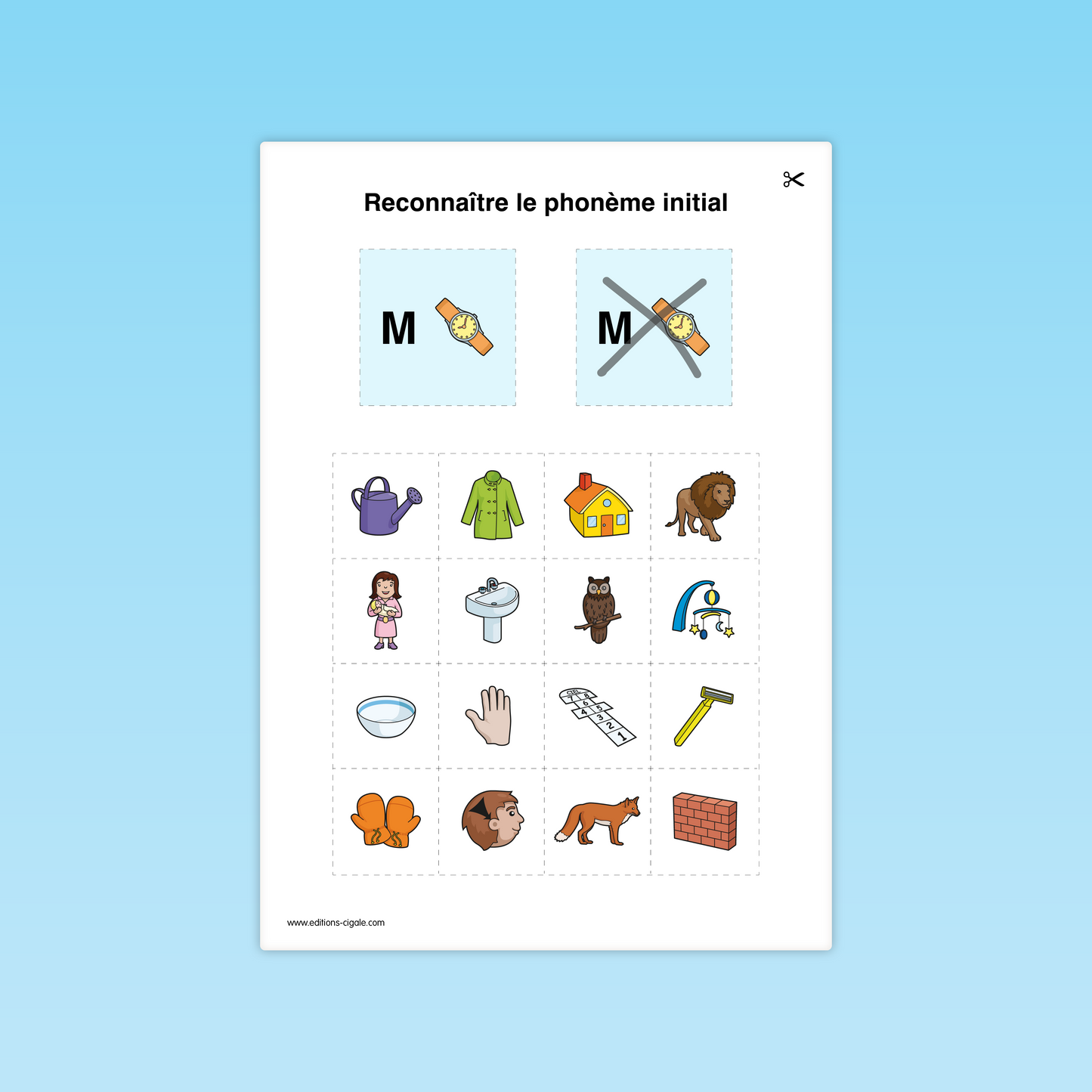 Reconnaître un phonème initial