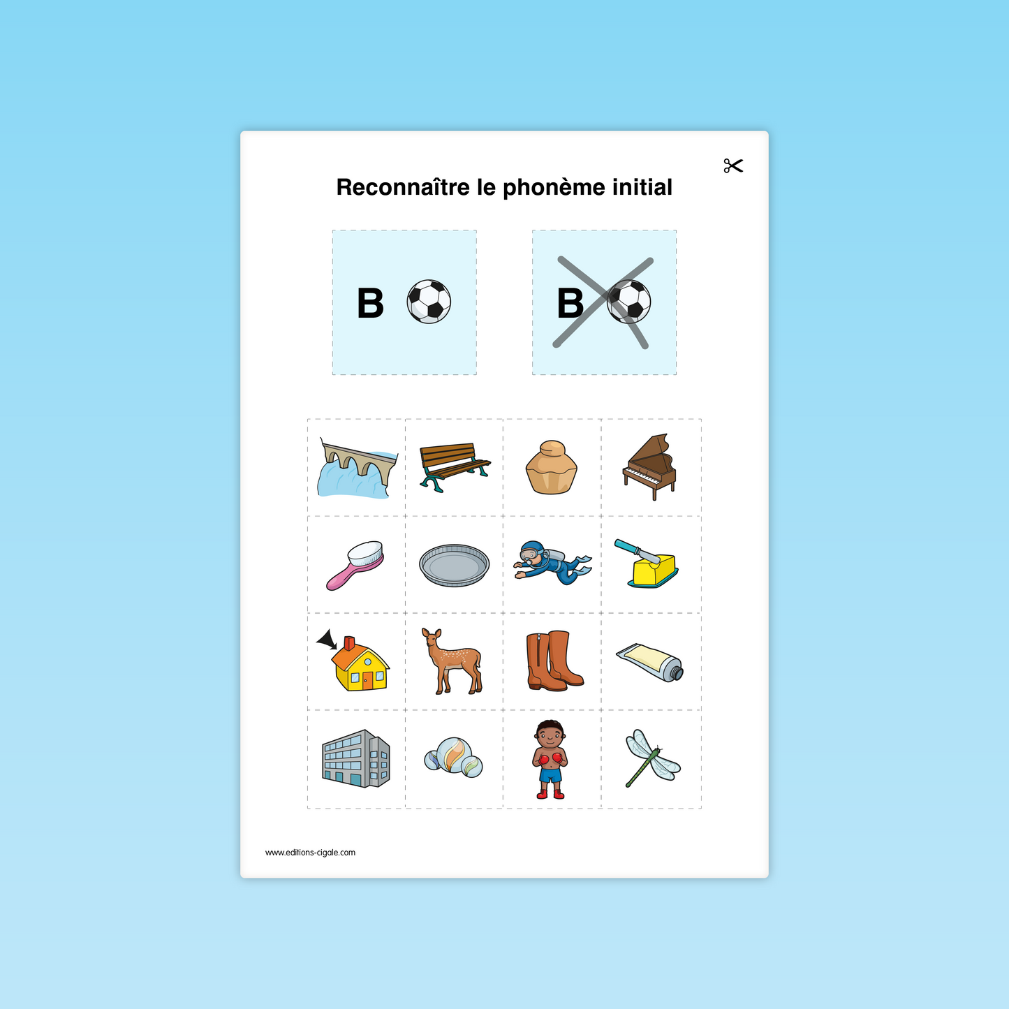 Reconnaître un phonème initial