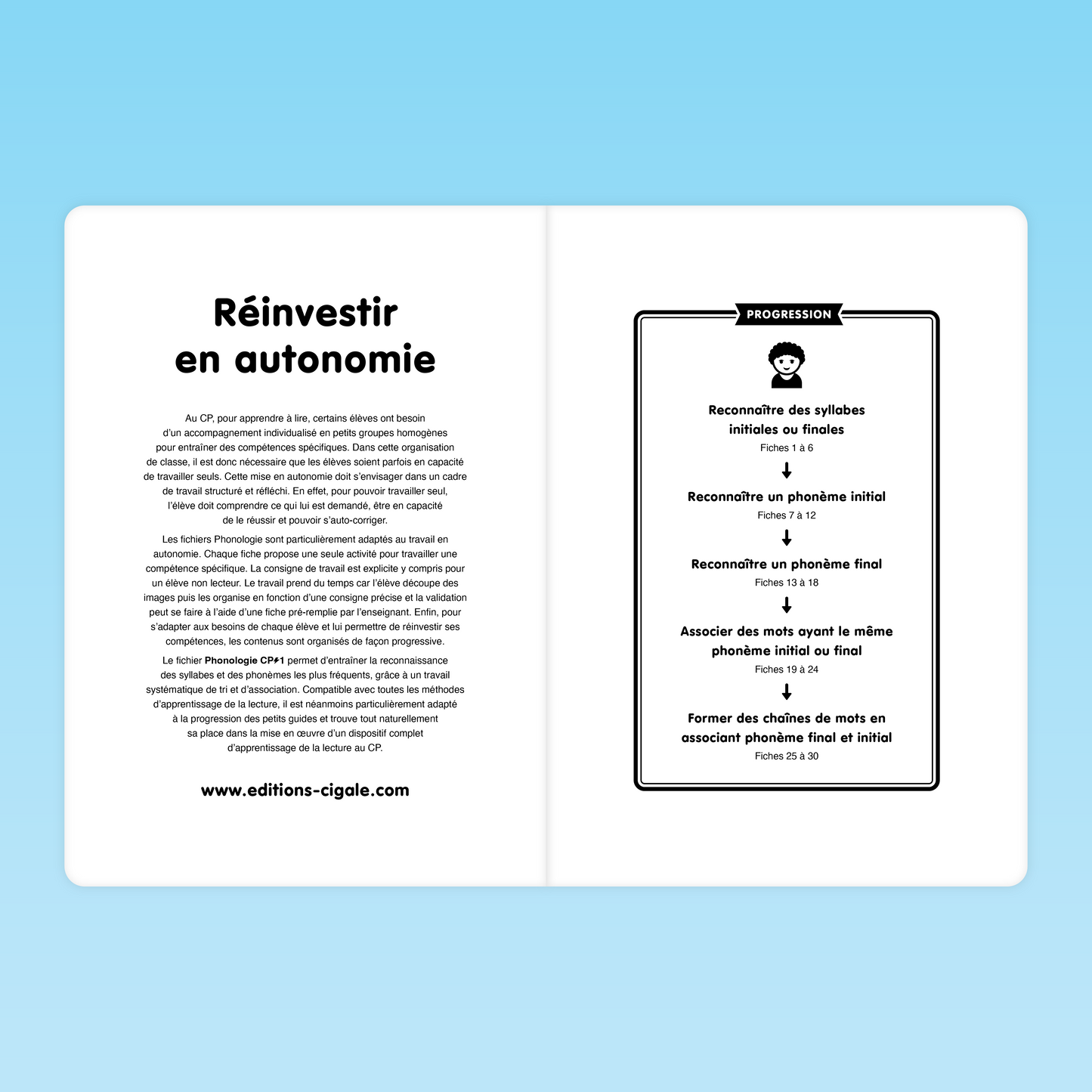 30 fiches Reconnaissance syllabes & phonèmes CP