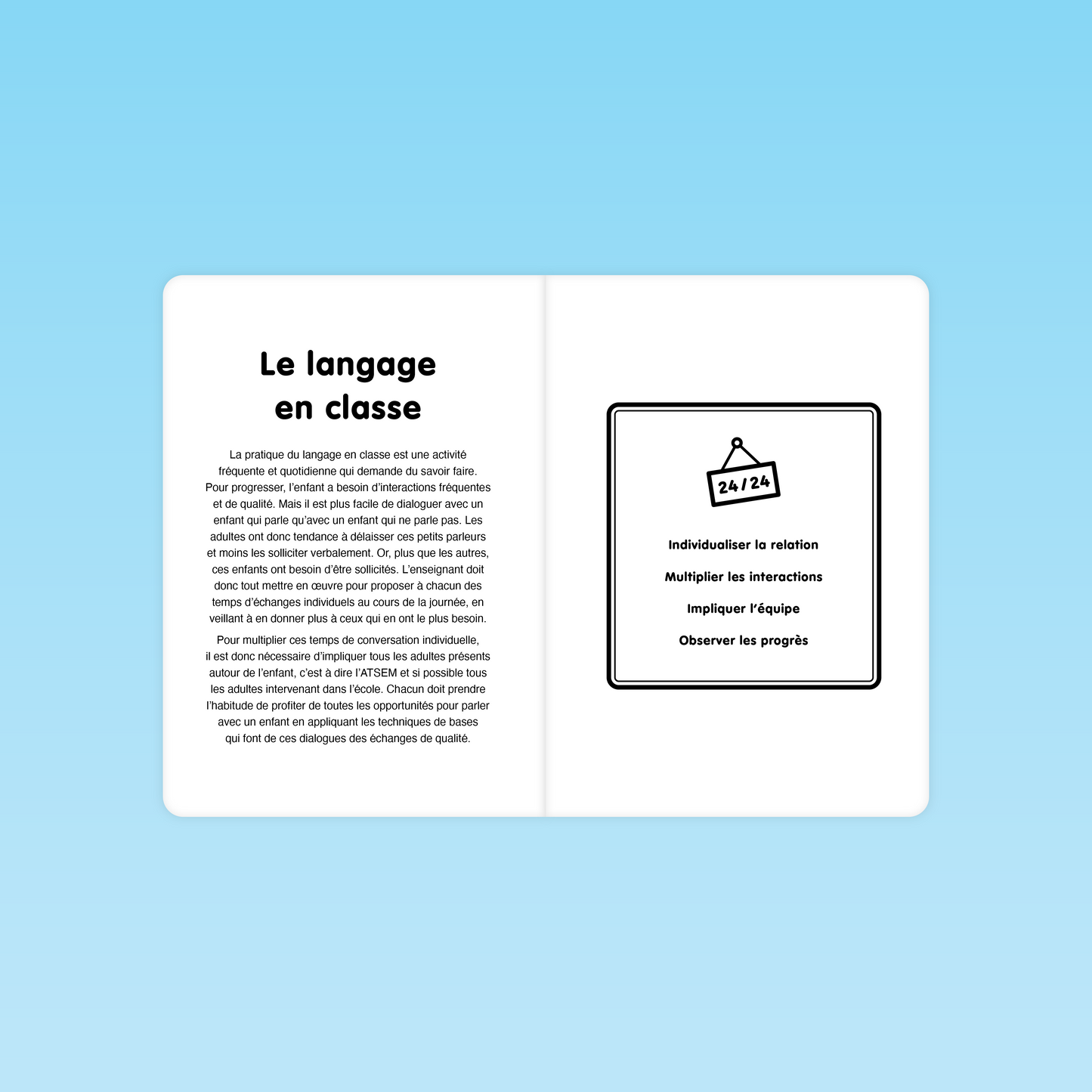 Guide Parler Bambin Écoles