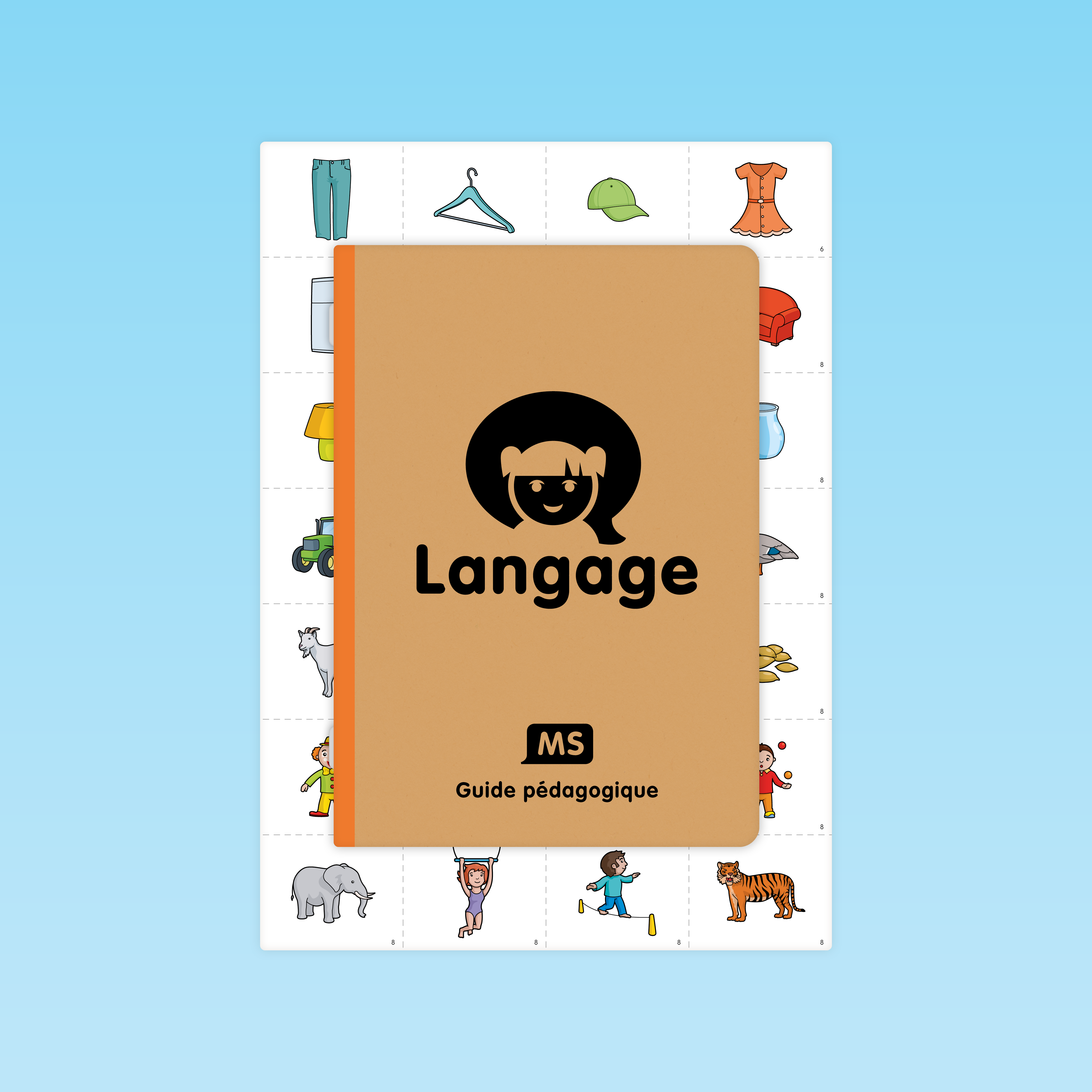 Couverture du guide pédagogique Atelier Langage pour la Moyenne Section