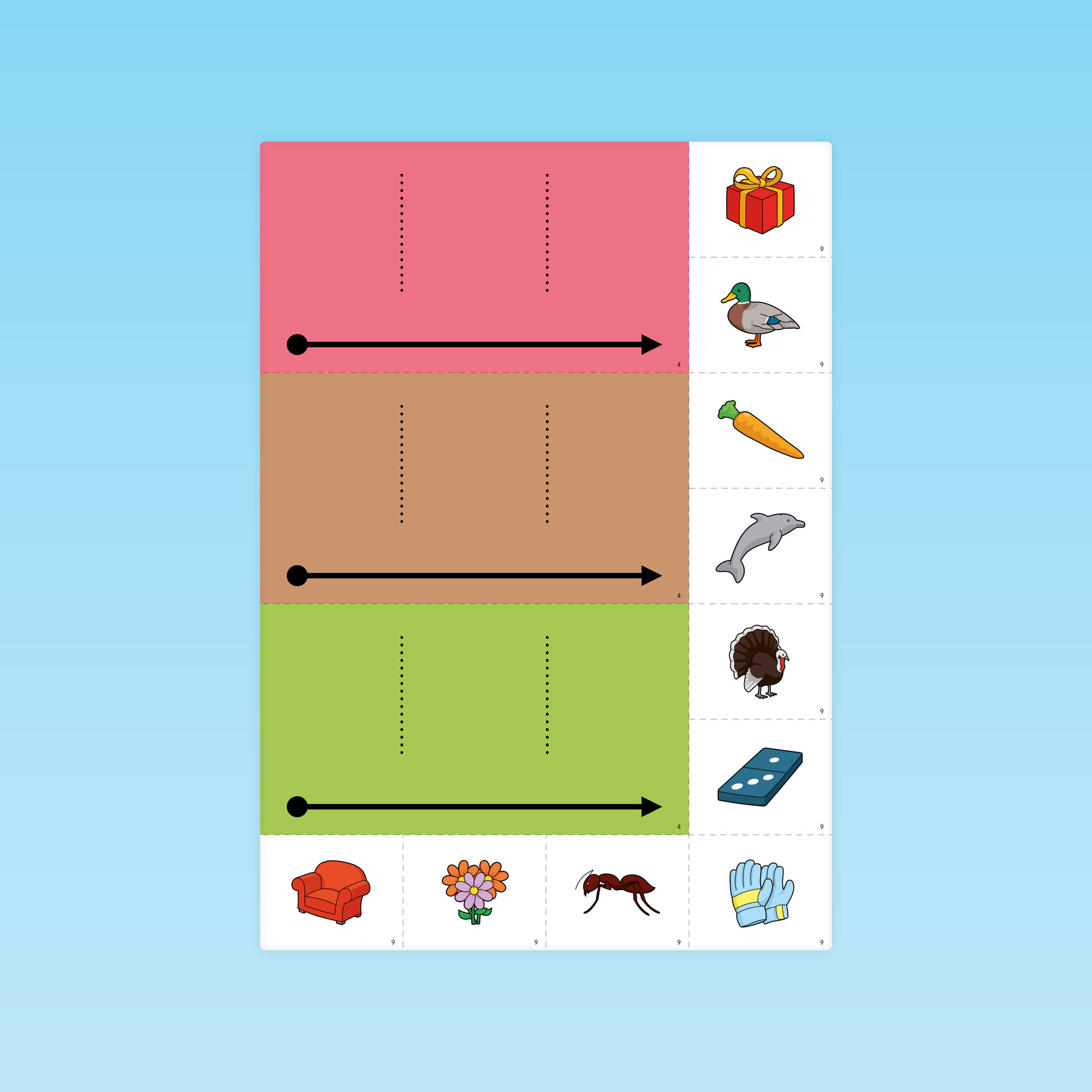 Cartes d'illustrations à découper pour travailler les syllabes et la conscience phonologique au C