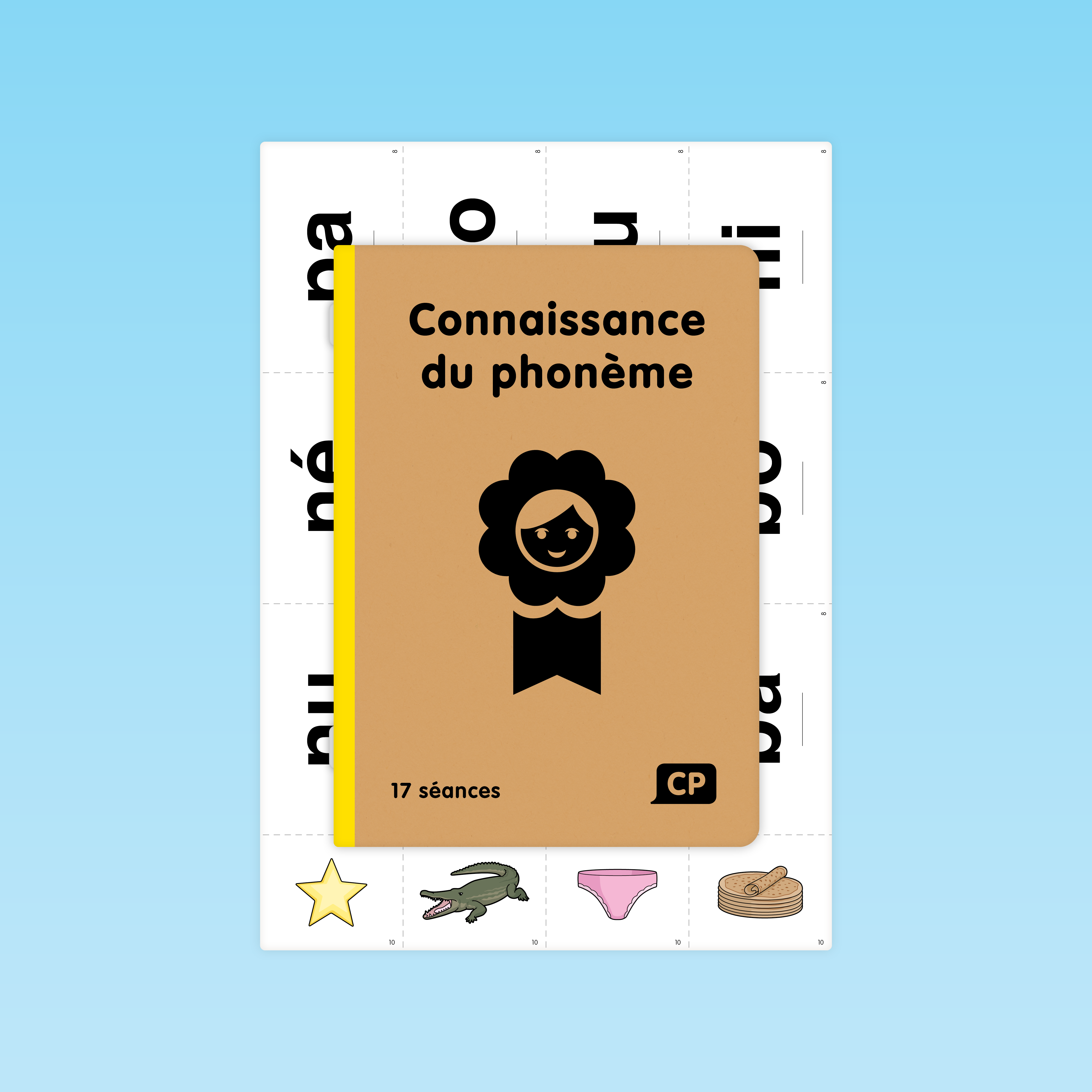 Couverture du fichier Connaissance du phonème pour le CP avec cartes lettres illustrées