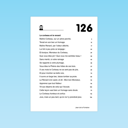 Texte de fluence Le corbeau et le renard – lecture fluide et expressive CM