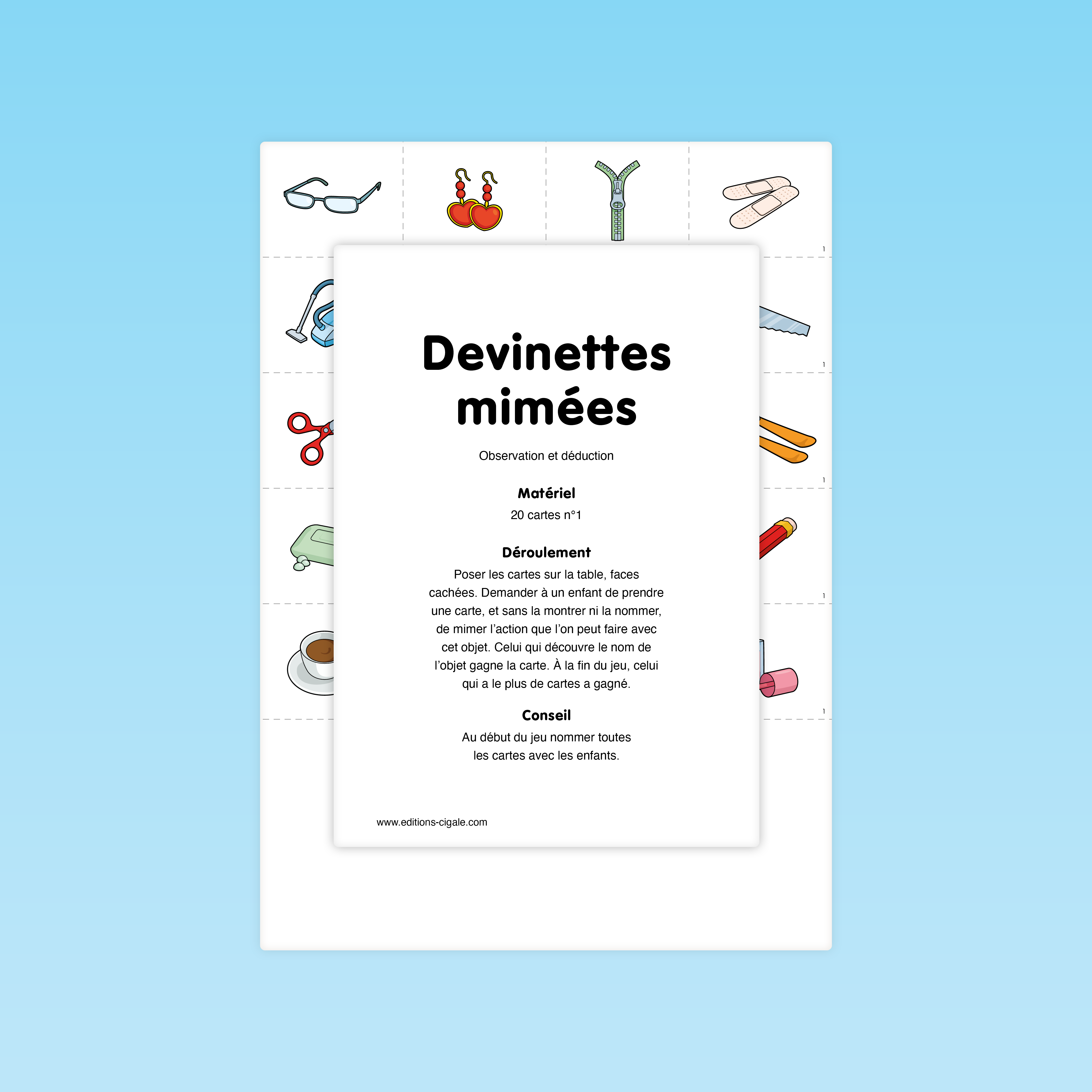 Devinettes mimées