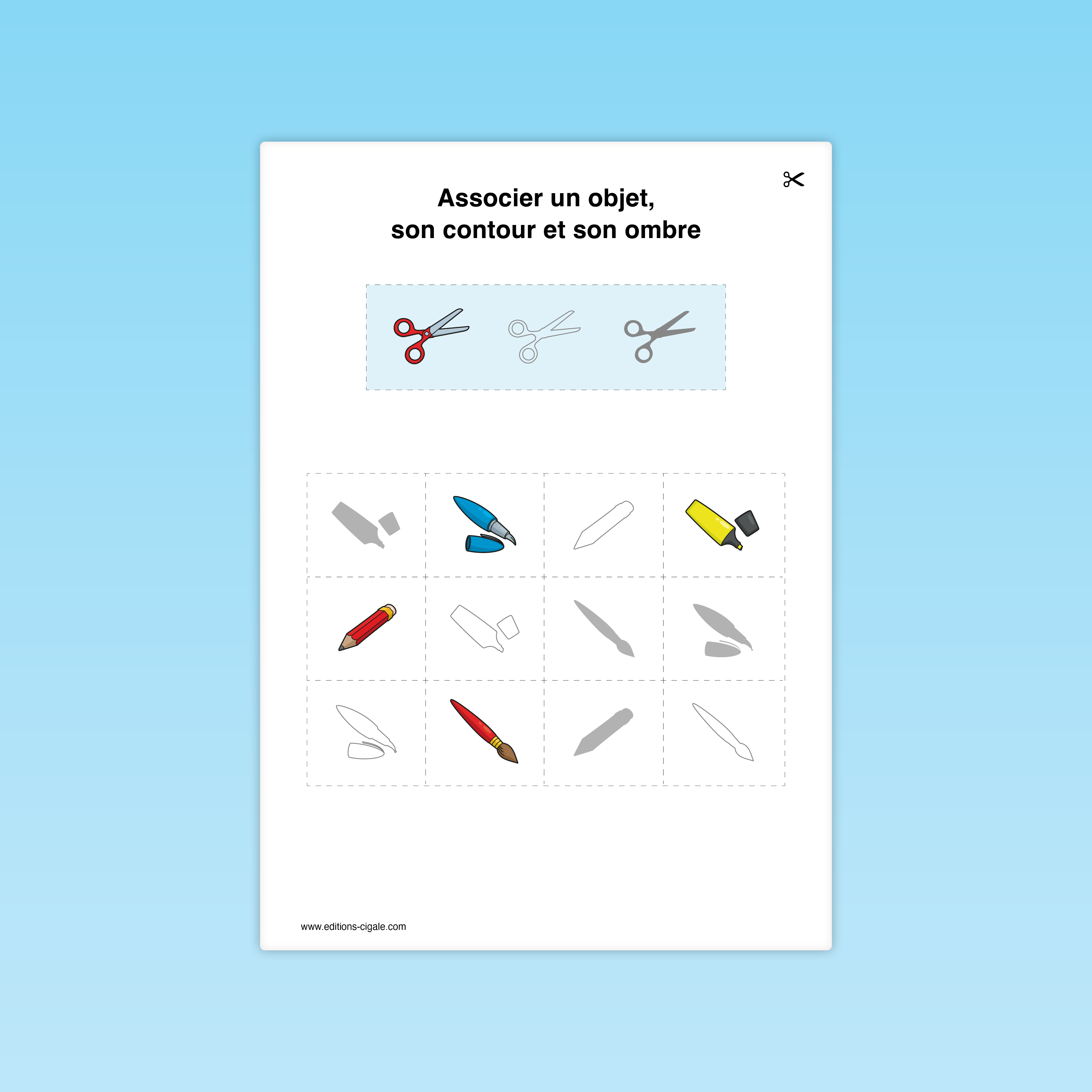 Discriminer des formes