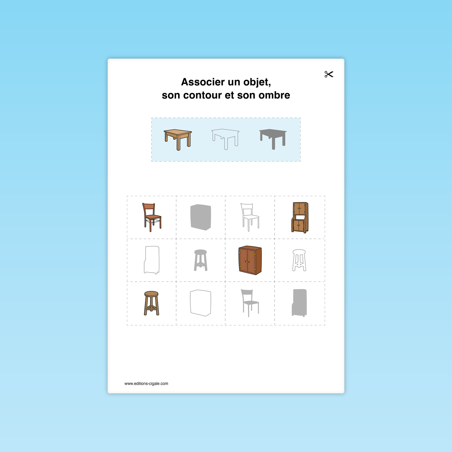 Discriminer des formes