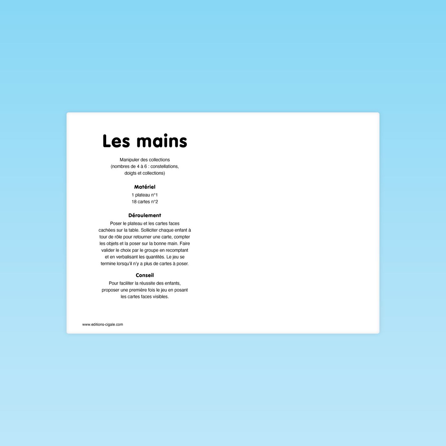 Les mains