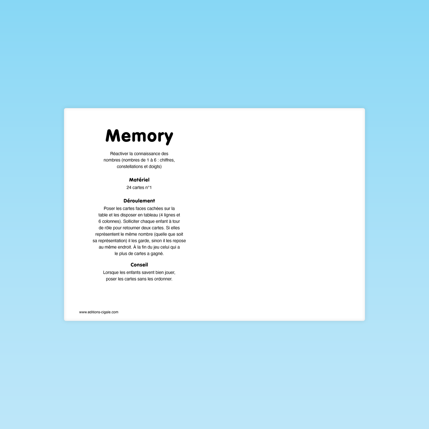 Memory #1