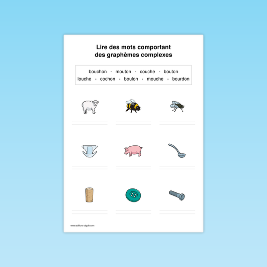 Lire des graphèmes complexes