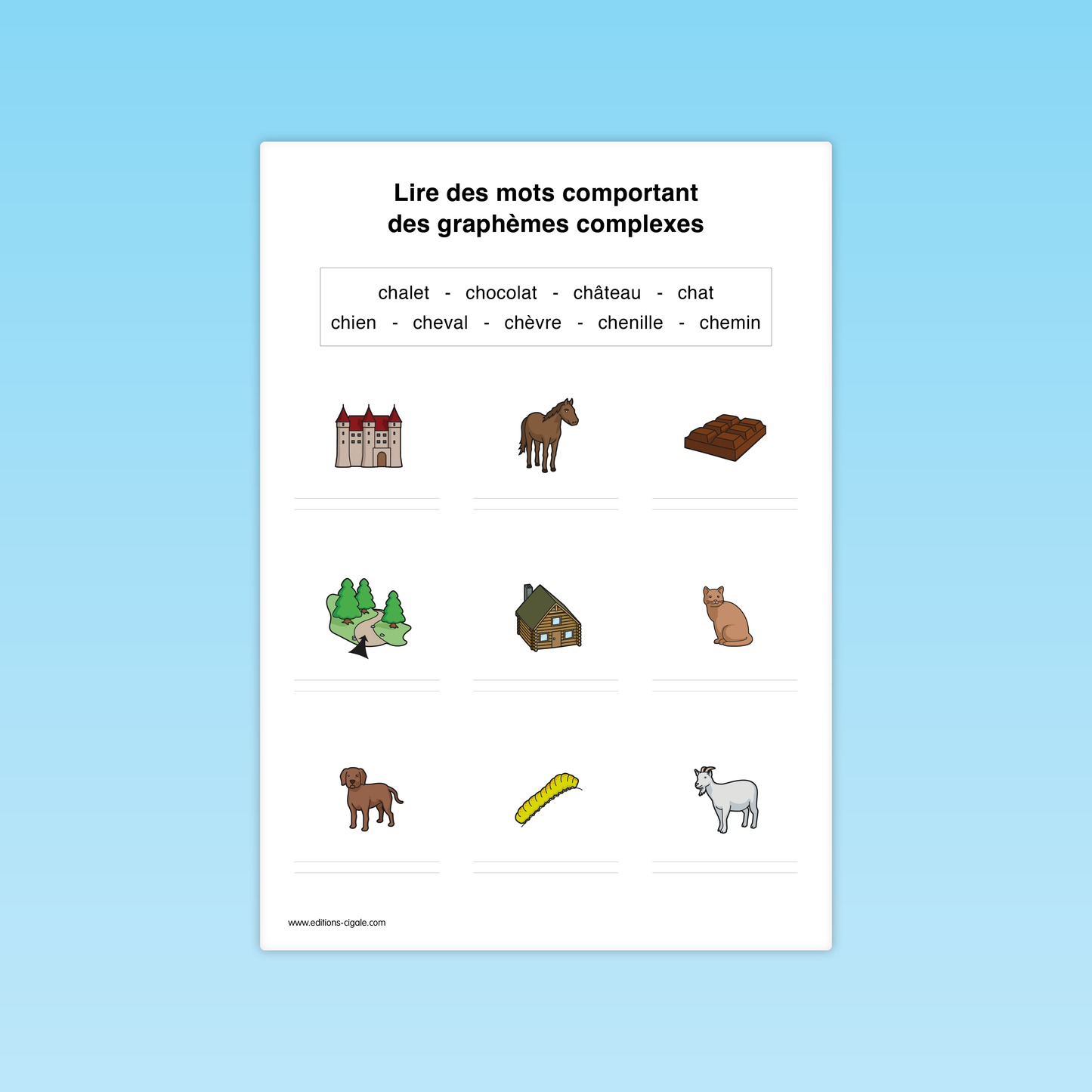 Lire des graphèmes complexes