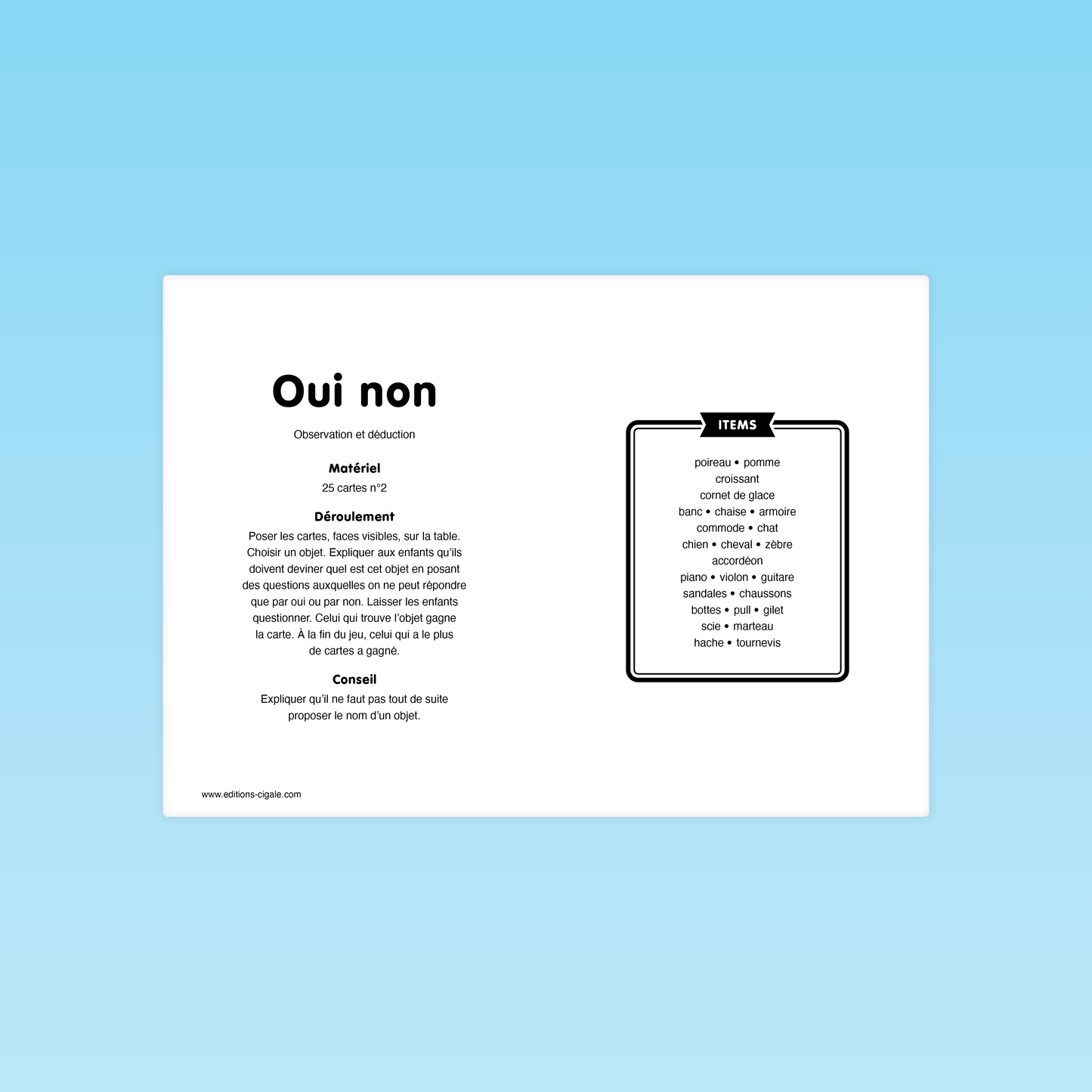 Oui non