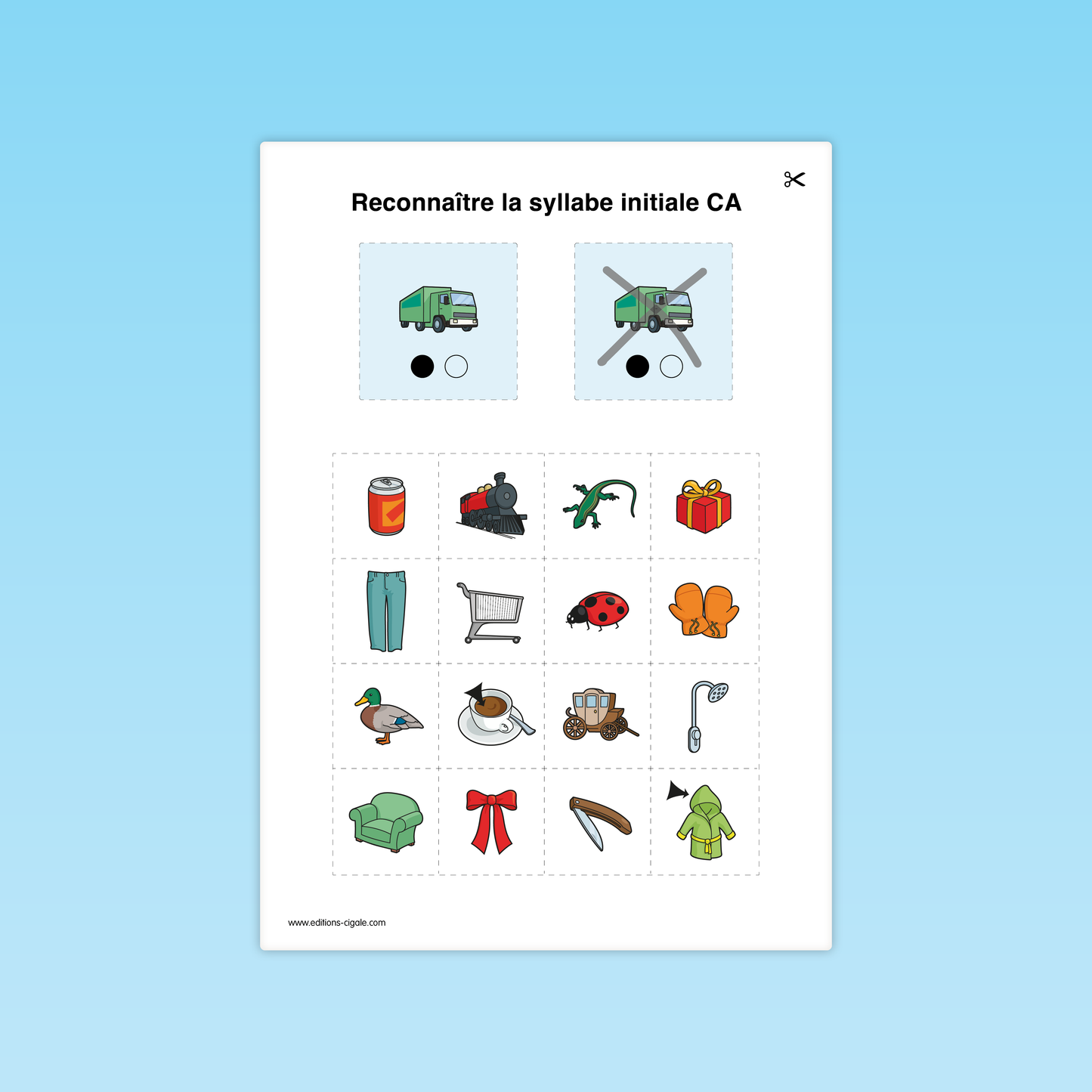 Reconnaître une syllabe