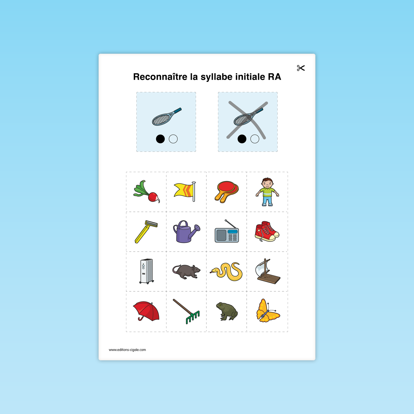 Reconnaître une syllabe