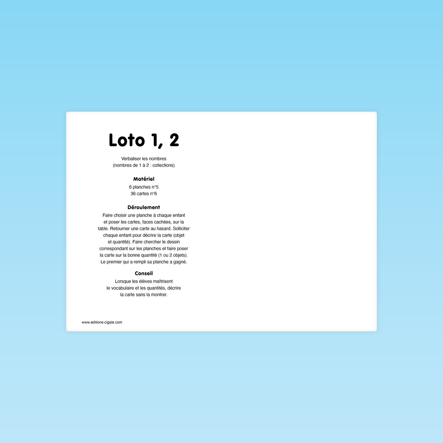 Loto 1, 2