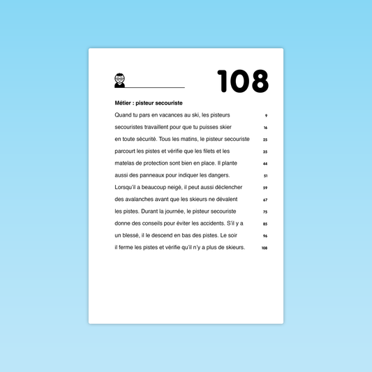 Métier : pisteur secouriste