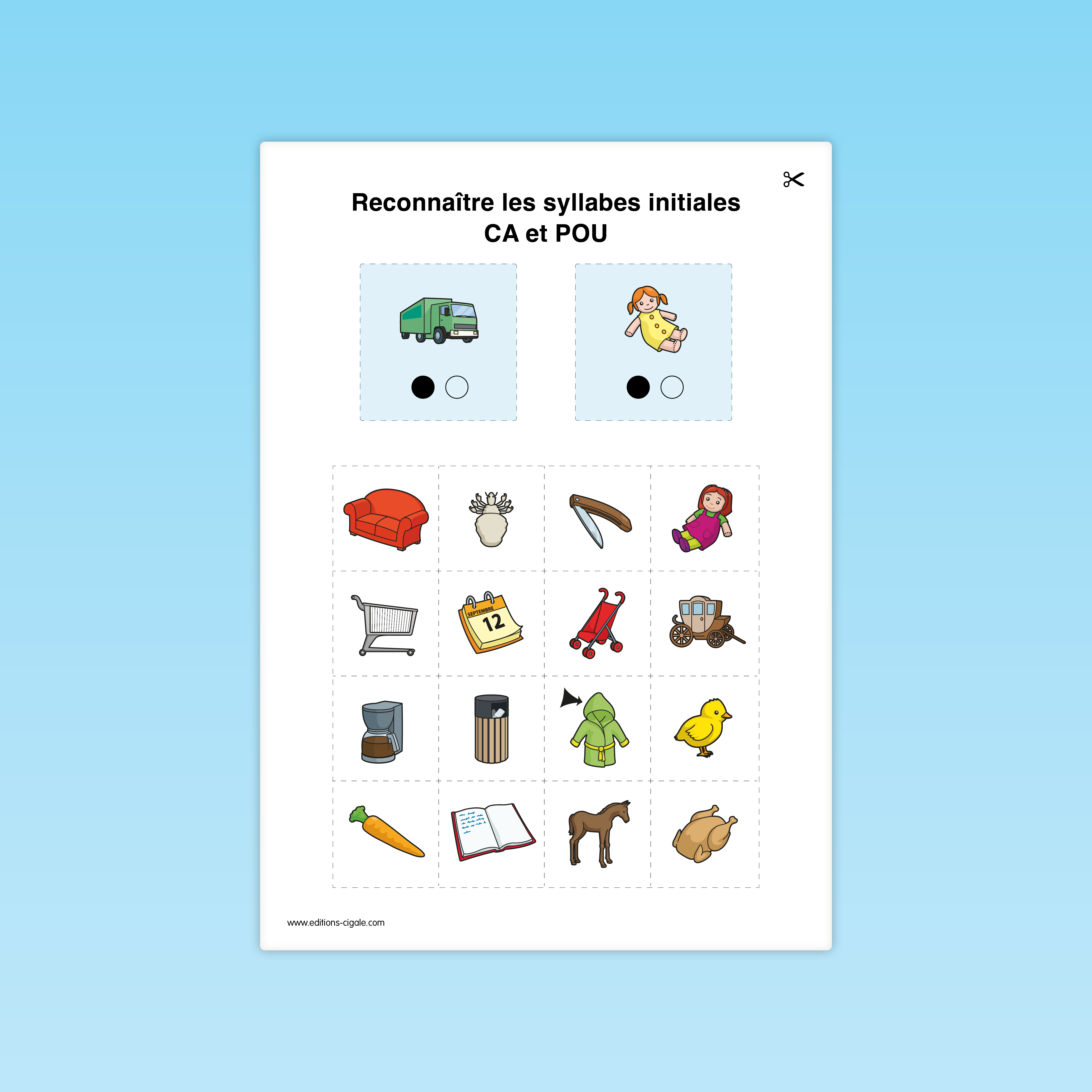 Reconnaître deux syllabes