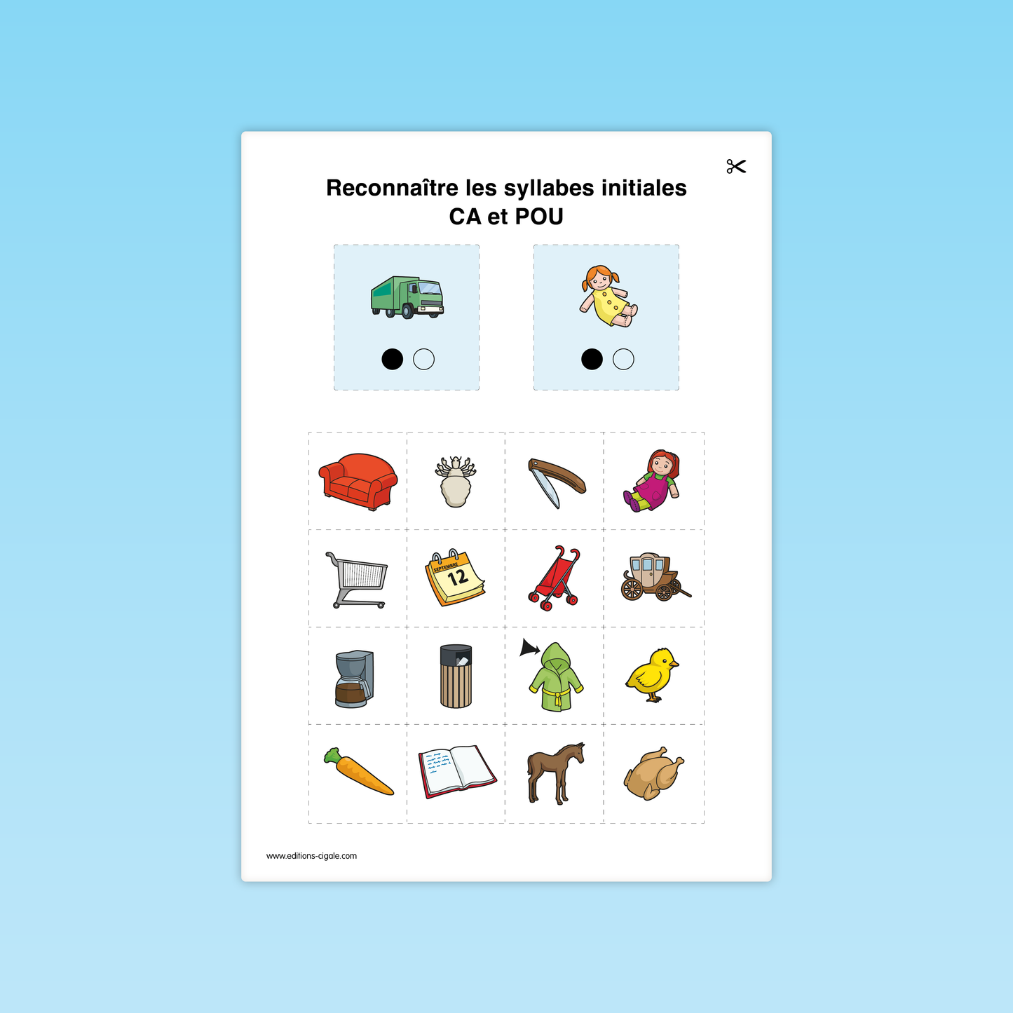Reconnaître deux syllabes