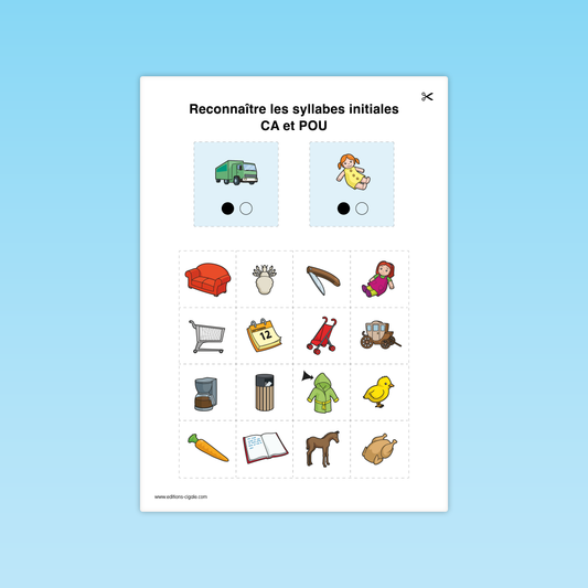 Reconnaître deux syllabes