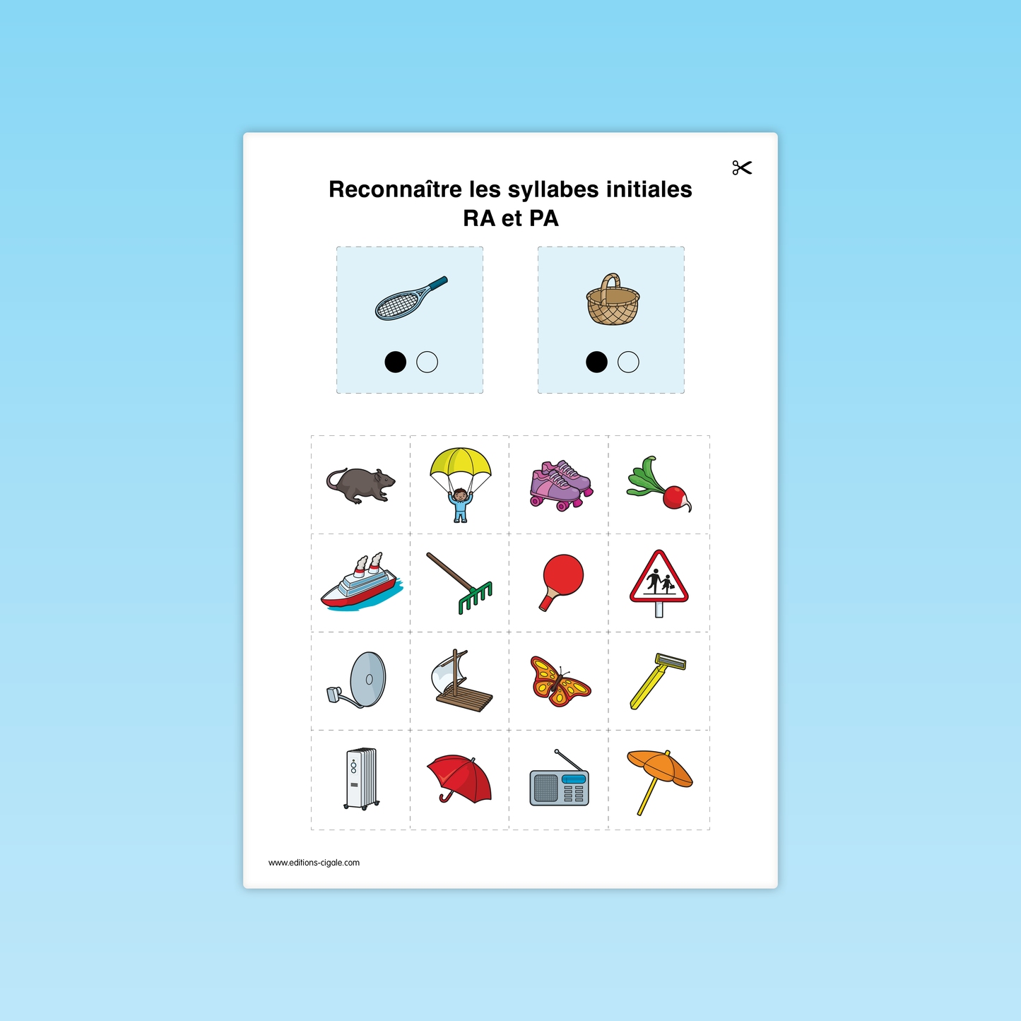 Reconnaître deux syllabes