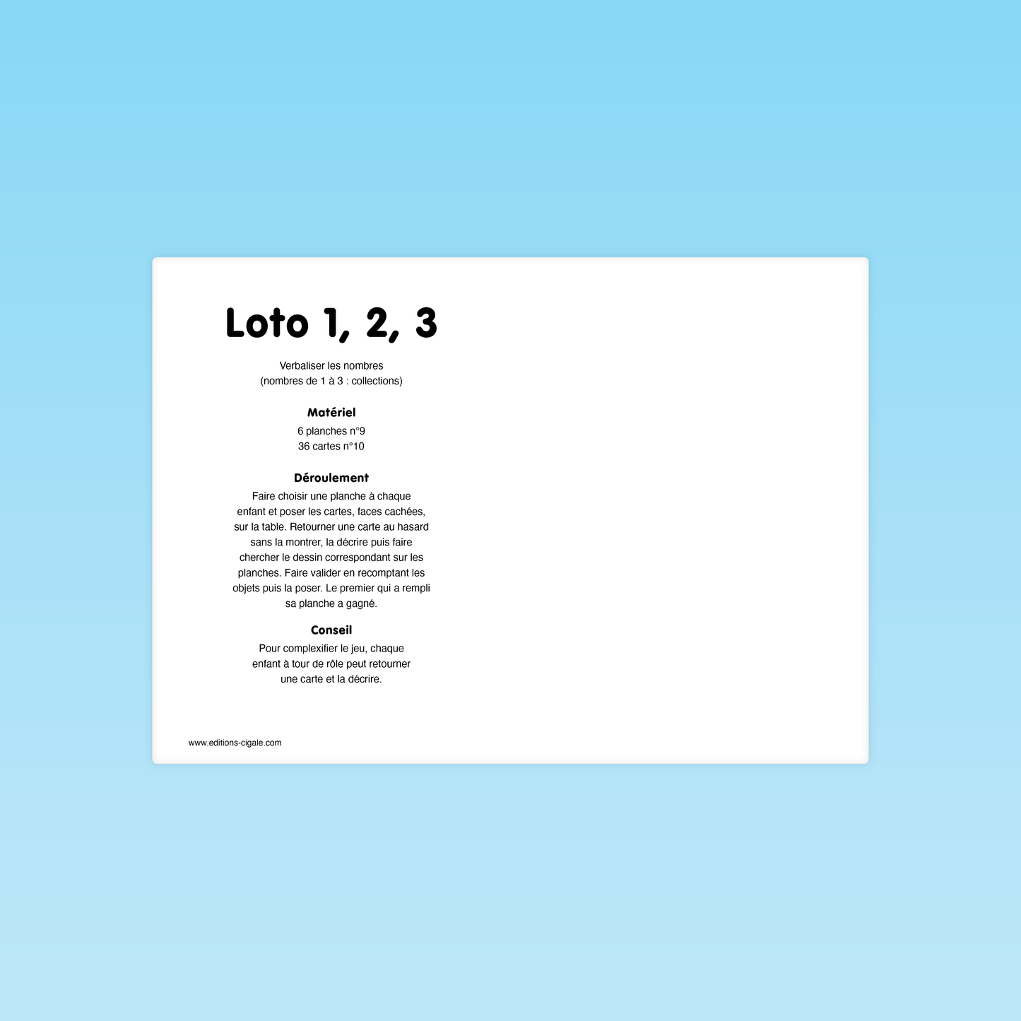 Loto 1, 2, 3
