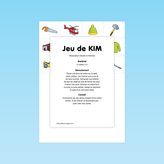 Jeu de KIM