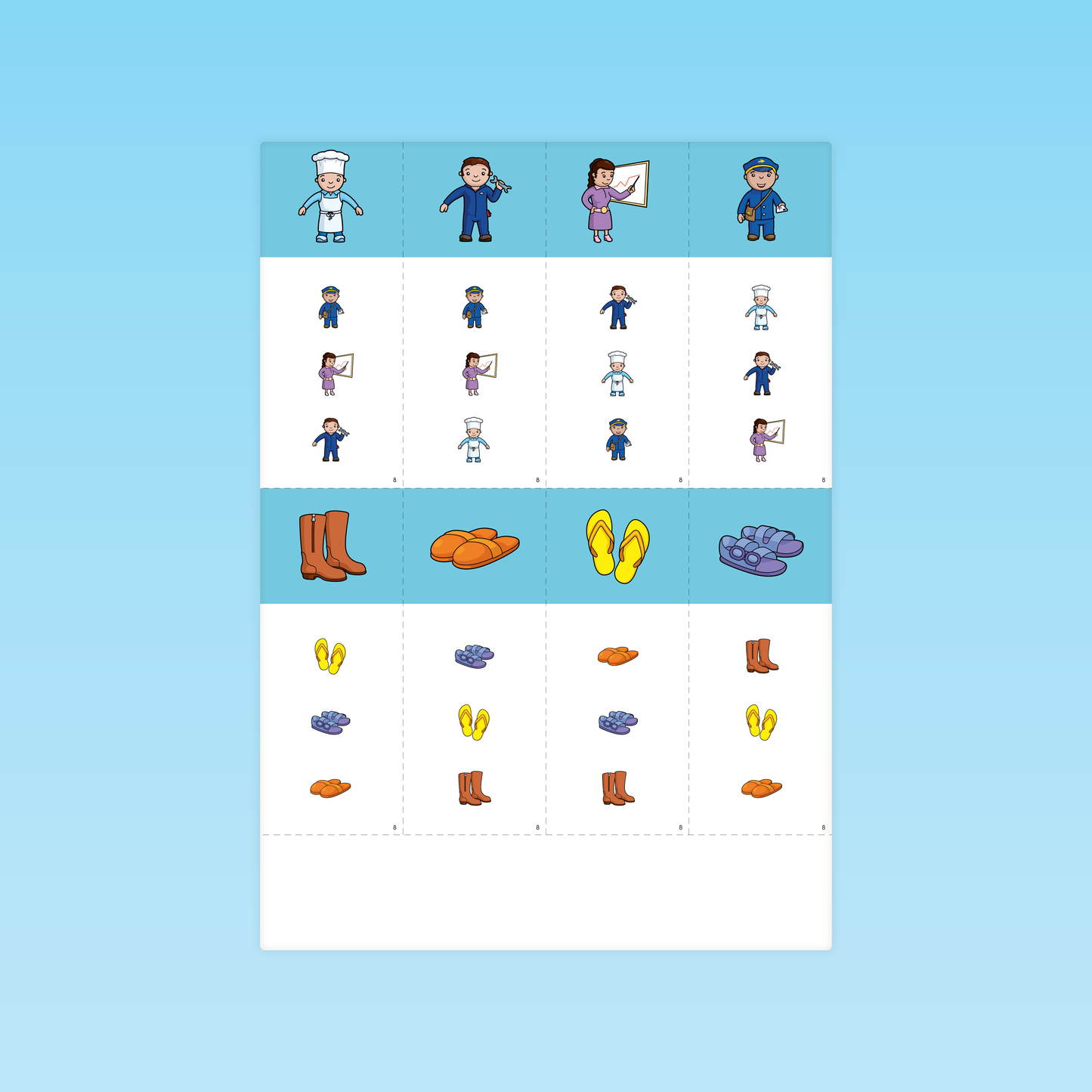 Jeu des 9 familles #2