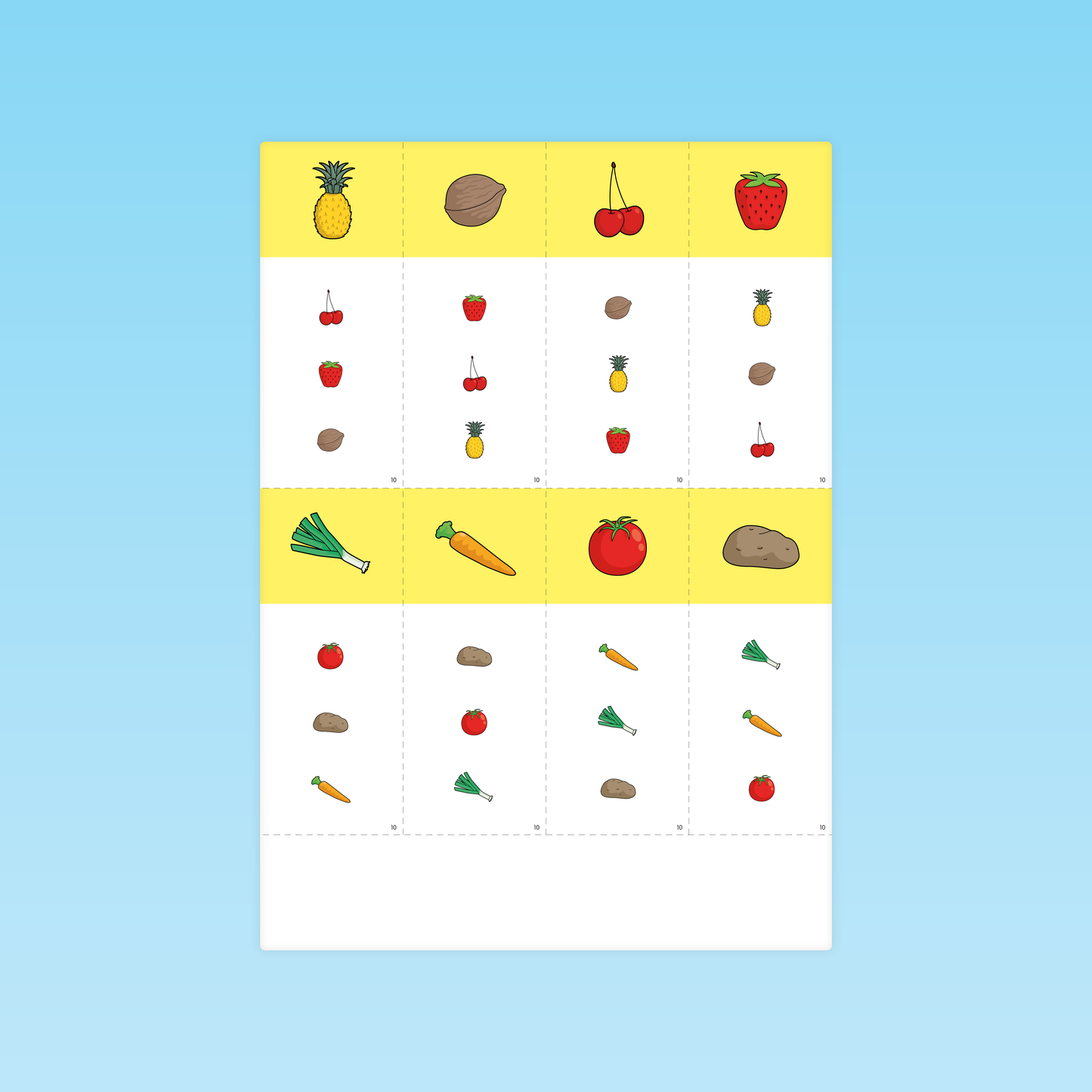 Jeu des 9 familles #1