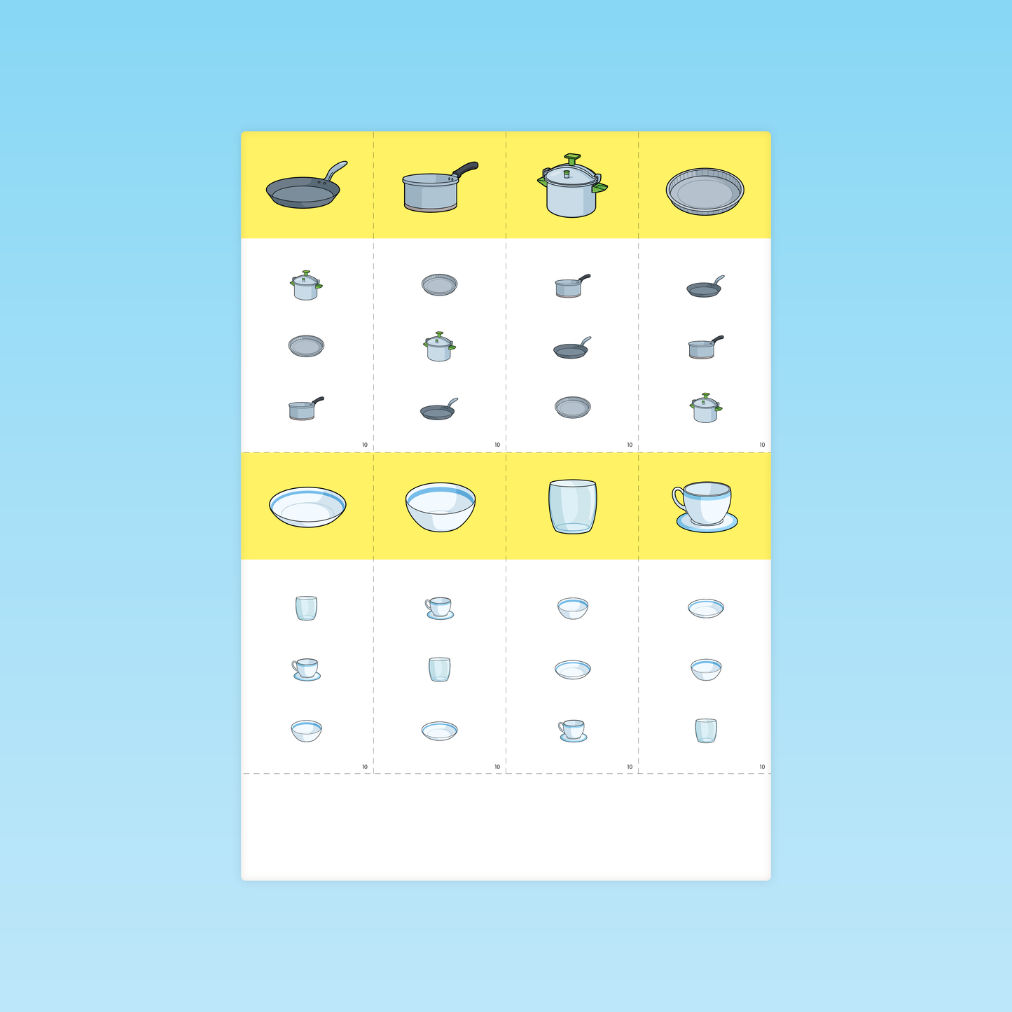 Jeu des 9 familles #1