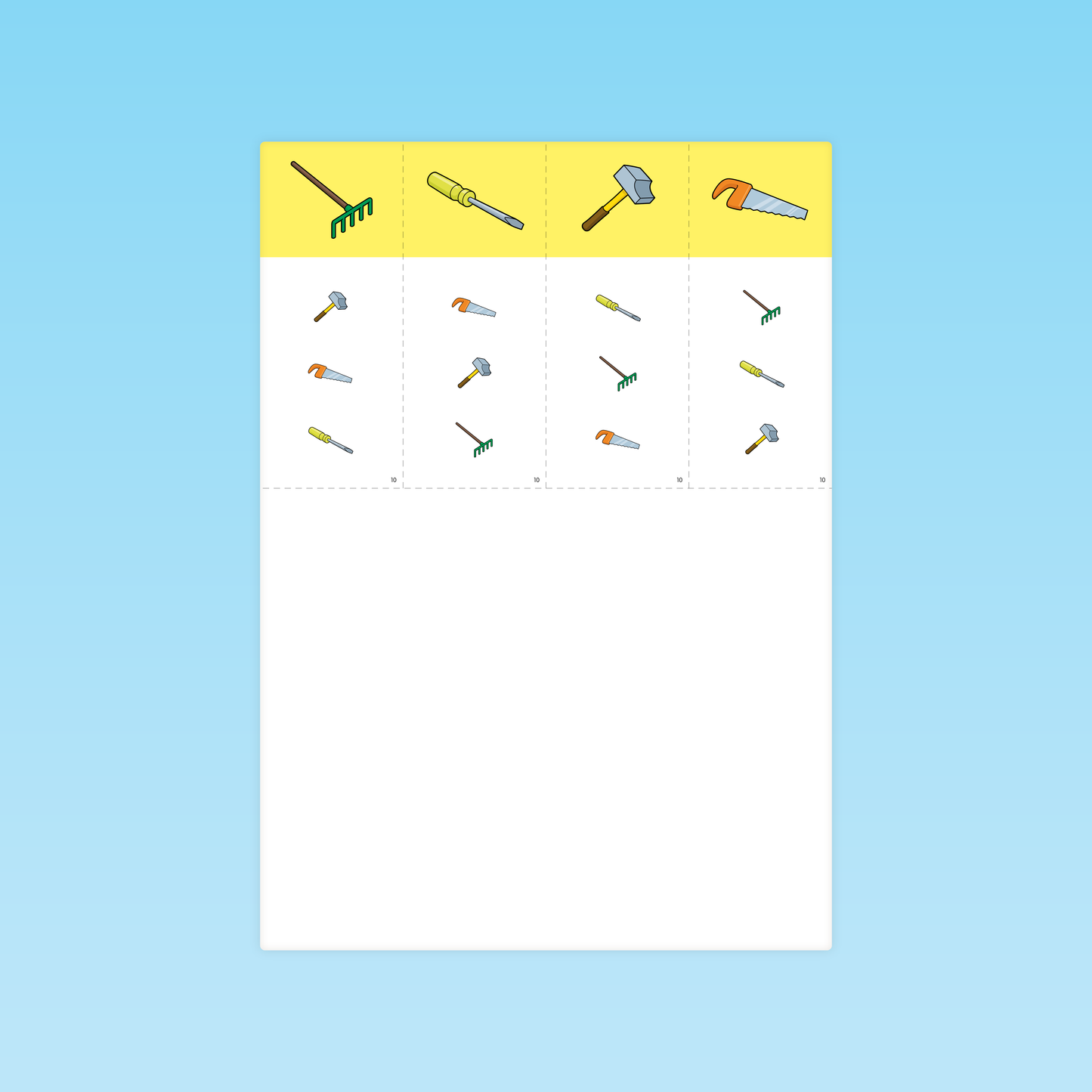 Jeu des 9 familles #1