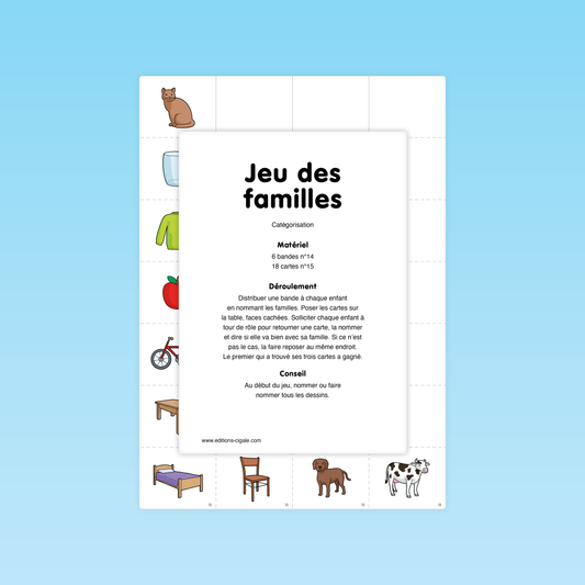 Jeu des familles PS