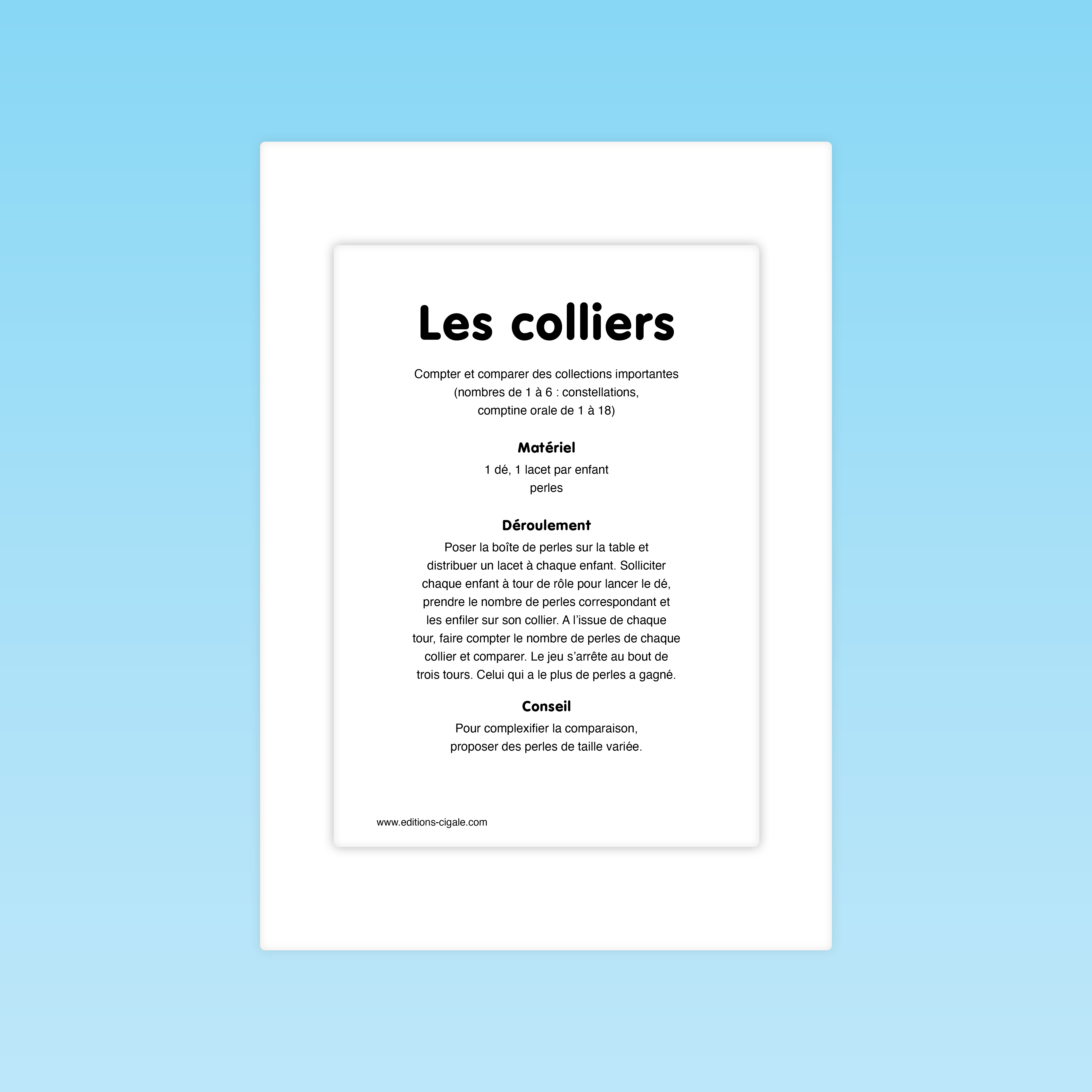 Les colliers