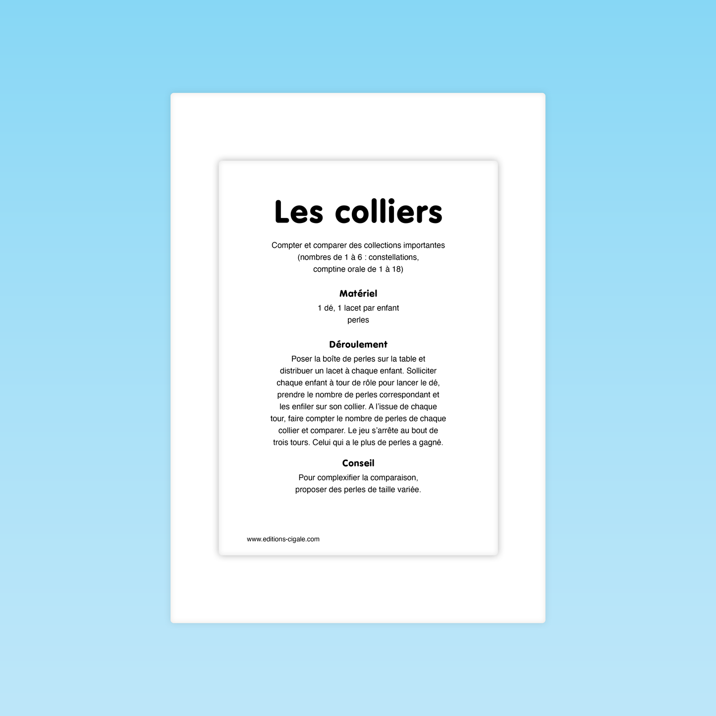 Les colliers