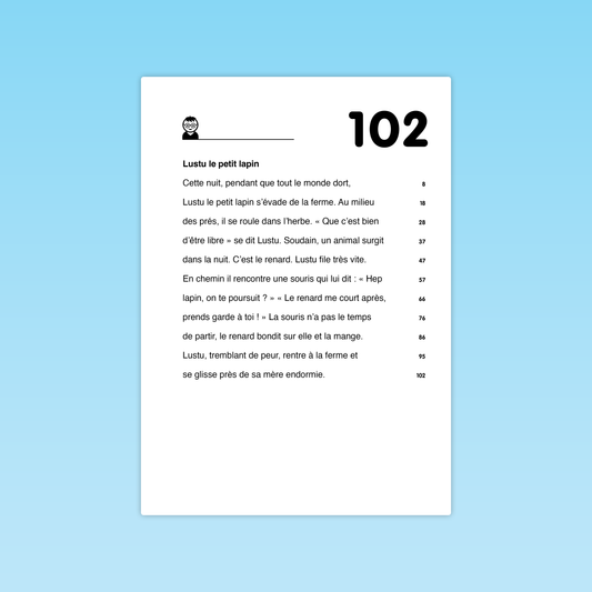 Lustu le petit lapin