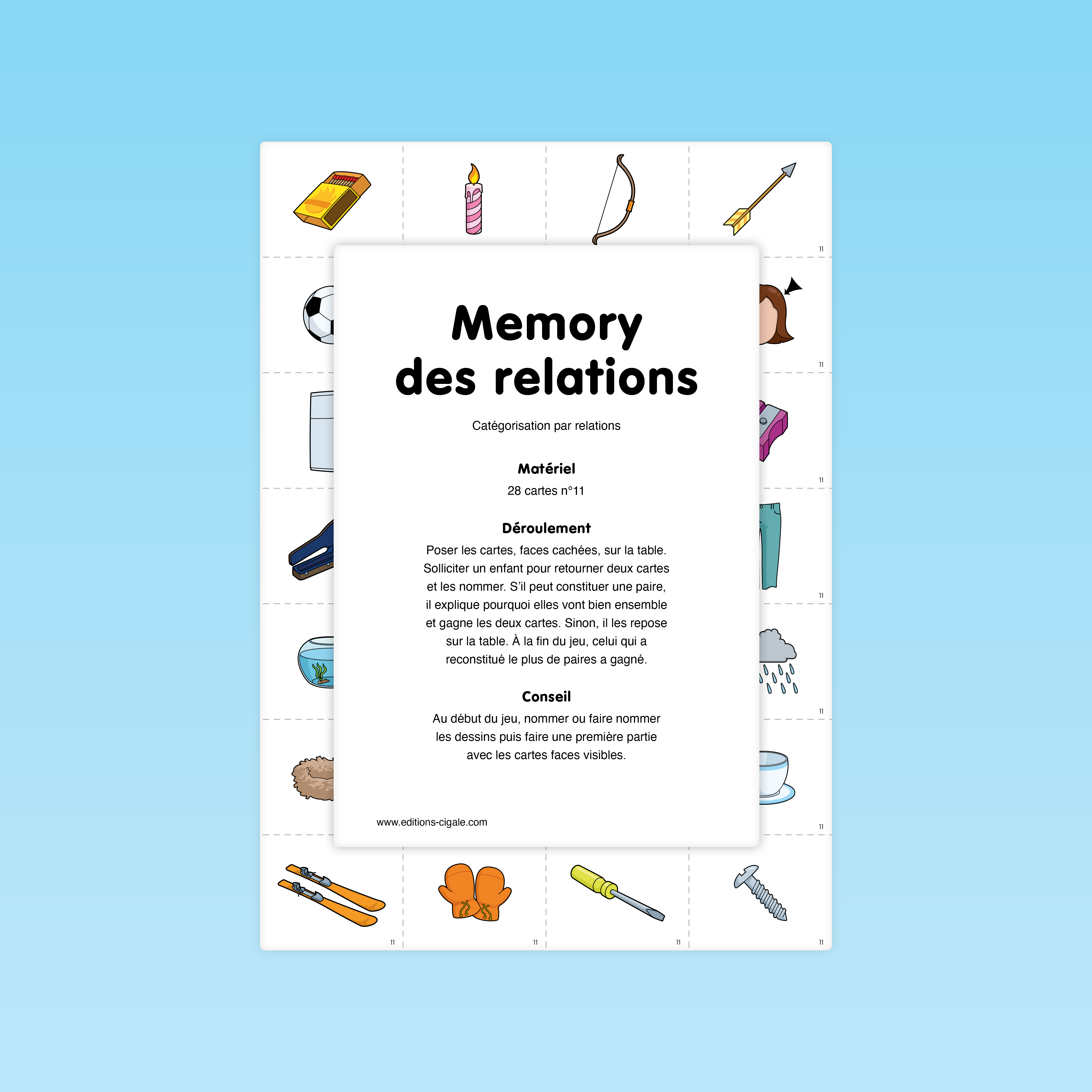 Memory des relations