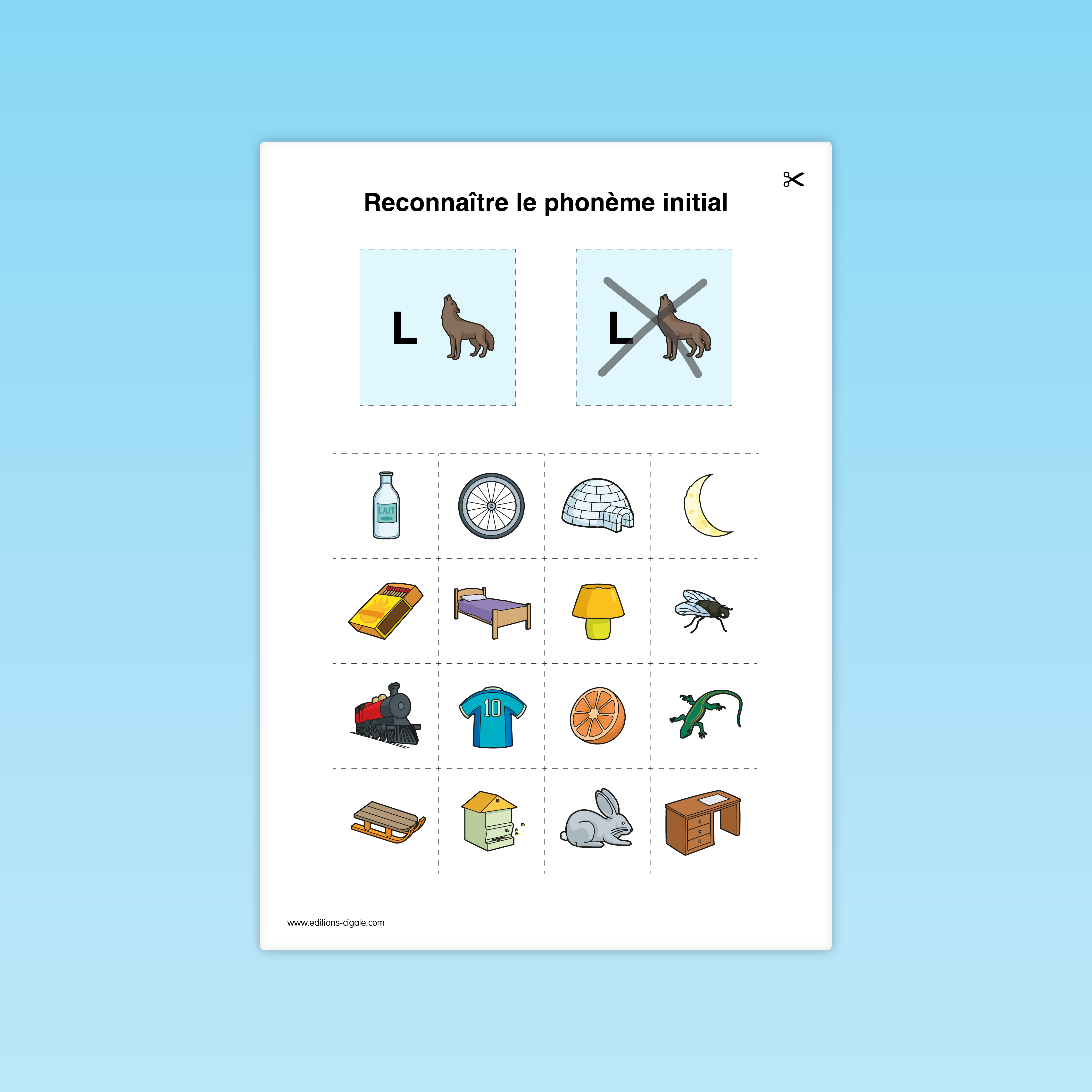 Reconnaître un phonème initial