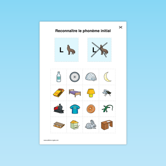 Reconnaître un phonème initial