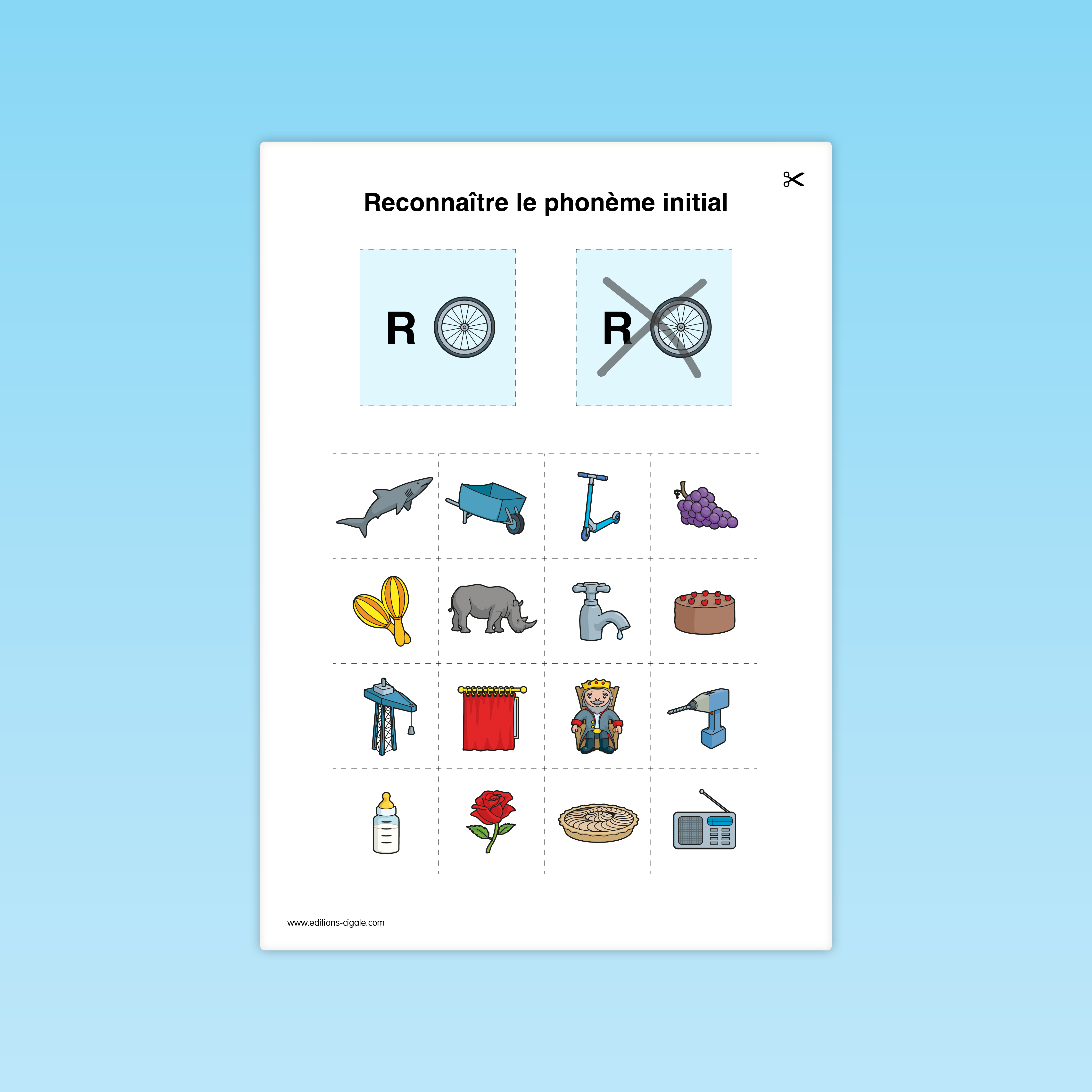 Reconnaître un phonème initial